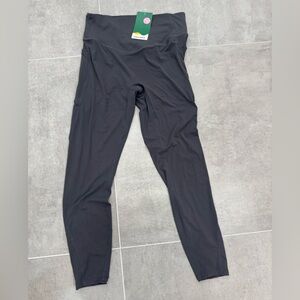 HALARA Black High-Rise Leggings with Branded Tag